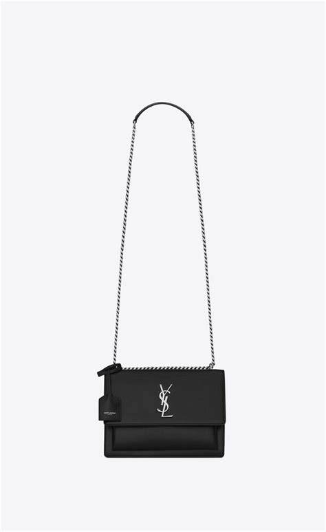 ysl 17cm|SUNSET medium IN SMOOTH LEATHER .